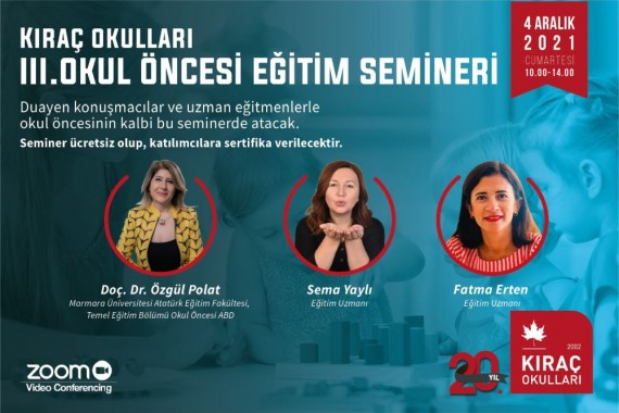 Kıraç Okulları 3. Okul Öncesi Eğitim Semineri